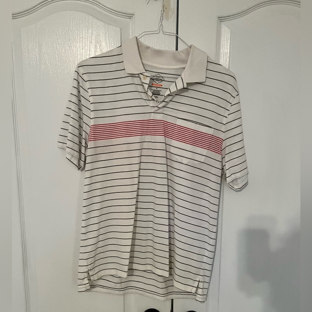 St. John’s Bay Polo, M, $15, great condition, quick-dri technology.